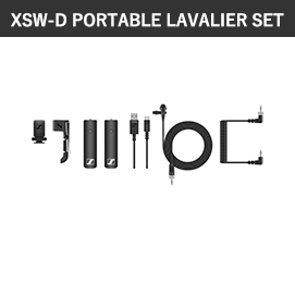 XSW-D PORTABLE LAVALIER SET